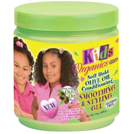 Africa's Best Kids Organics – Soft Hold Olive Oil Smoothing & Styling Gel 15 oz