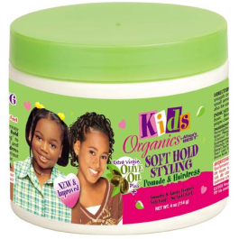 Africa's Best Kids Organics – Soft Hold Styling Pomade and Hairdress 4 oz