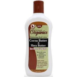 Africas Best Ultimate Organics Cocoa Butter & Shea Butter Body Lotion 355 ml